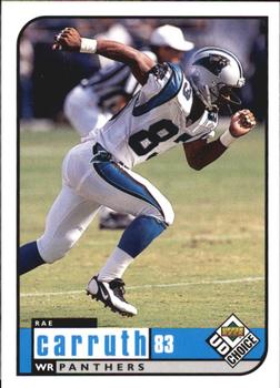Rae Carruth Carolina Panthers 1998 Upper Deck Collector's Choice NFL #26